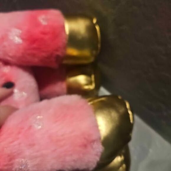 Hugfun Unicorn Pegasus Stuffed Animal Rainbow Pink Unicorn 14"x 16" - Picture 7 of 7